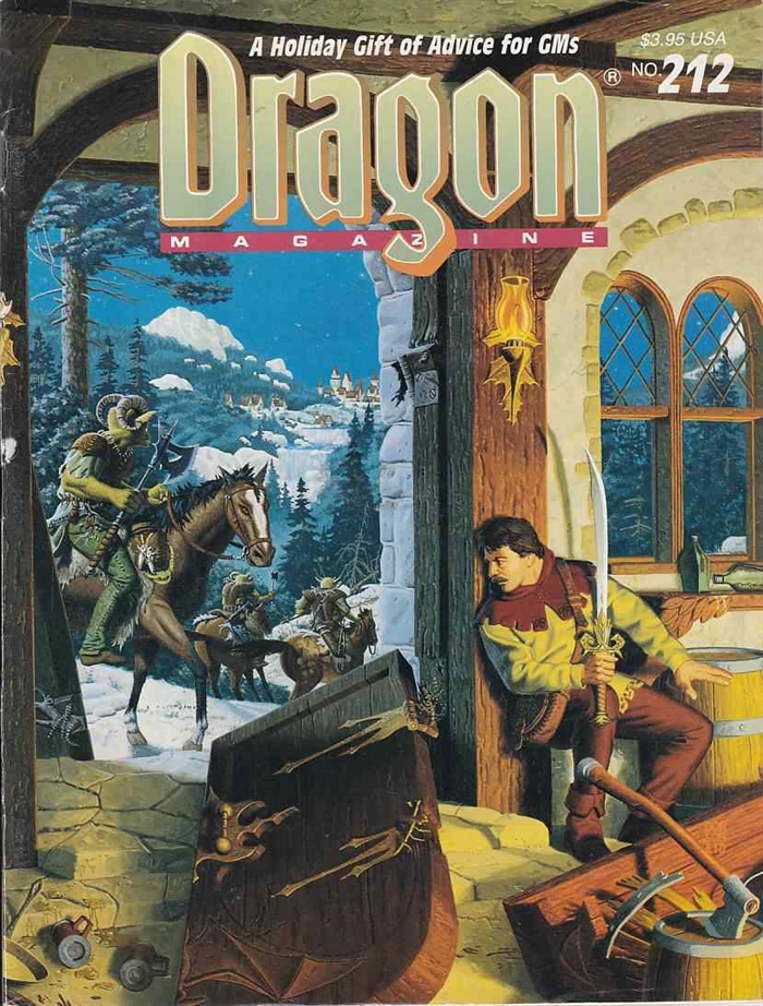 Dragon Magazine - Issue 212(B Grade) (Genbrug)
